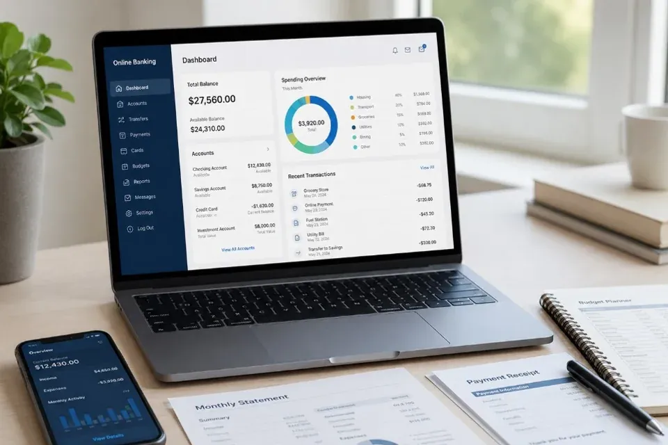 Banking and payment setup