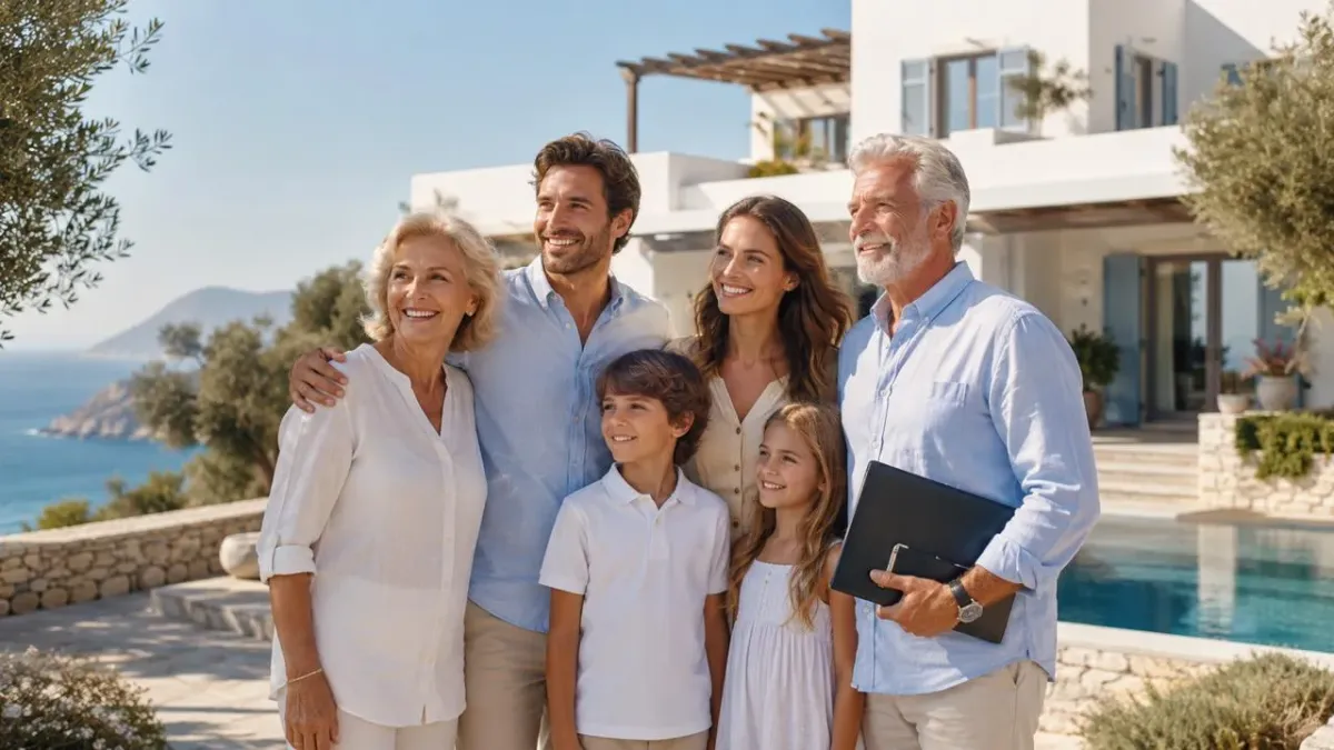 Greece Golden Visa for the Whole Family: Spouses, Children, and Parents