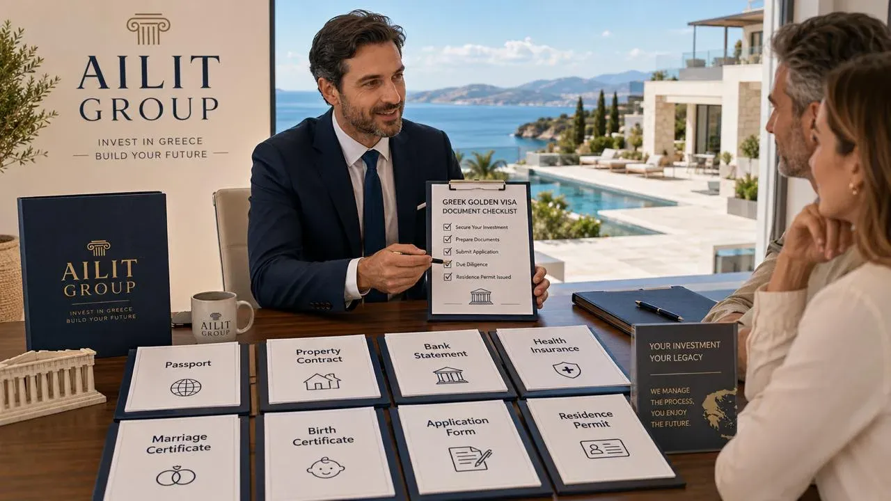 Required Documents for the Greek Golden Visa