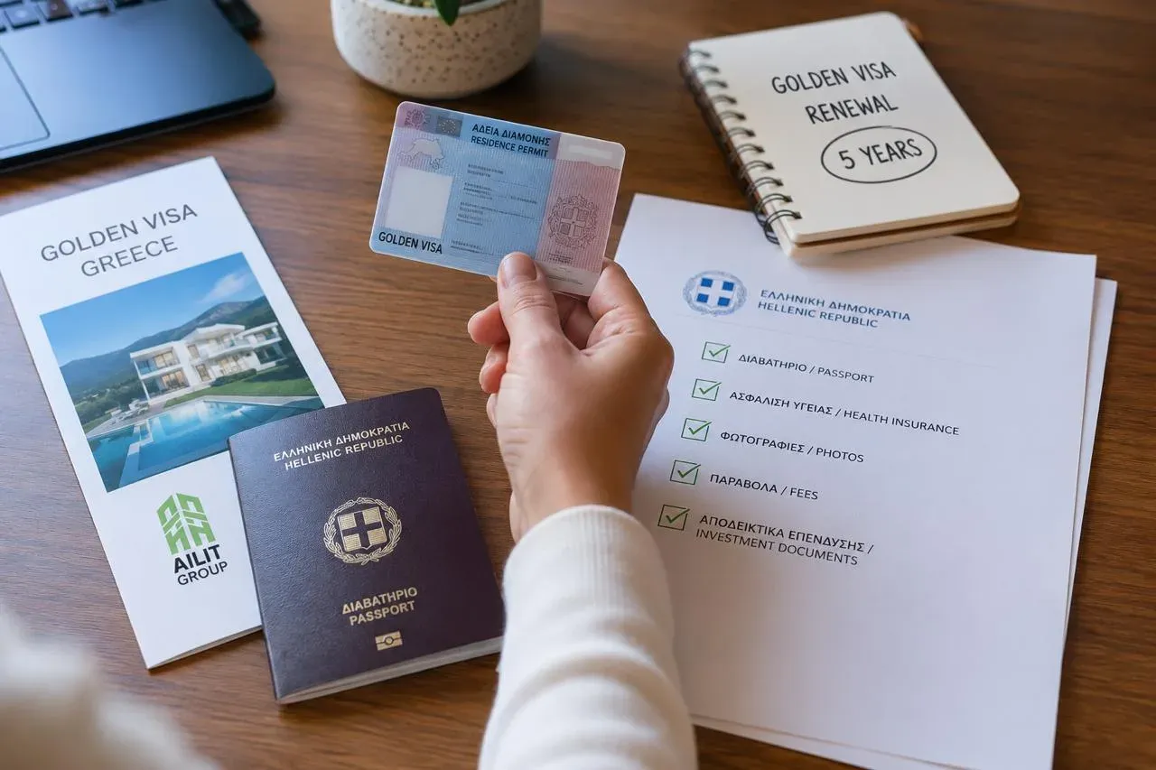 Renewing the Greek Golden Visa after five years