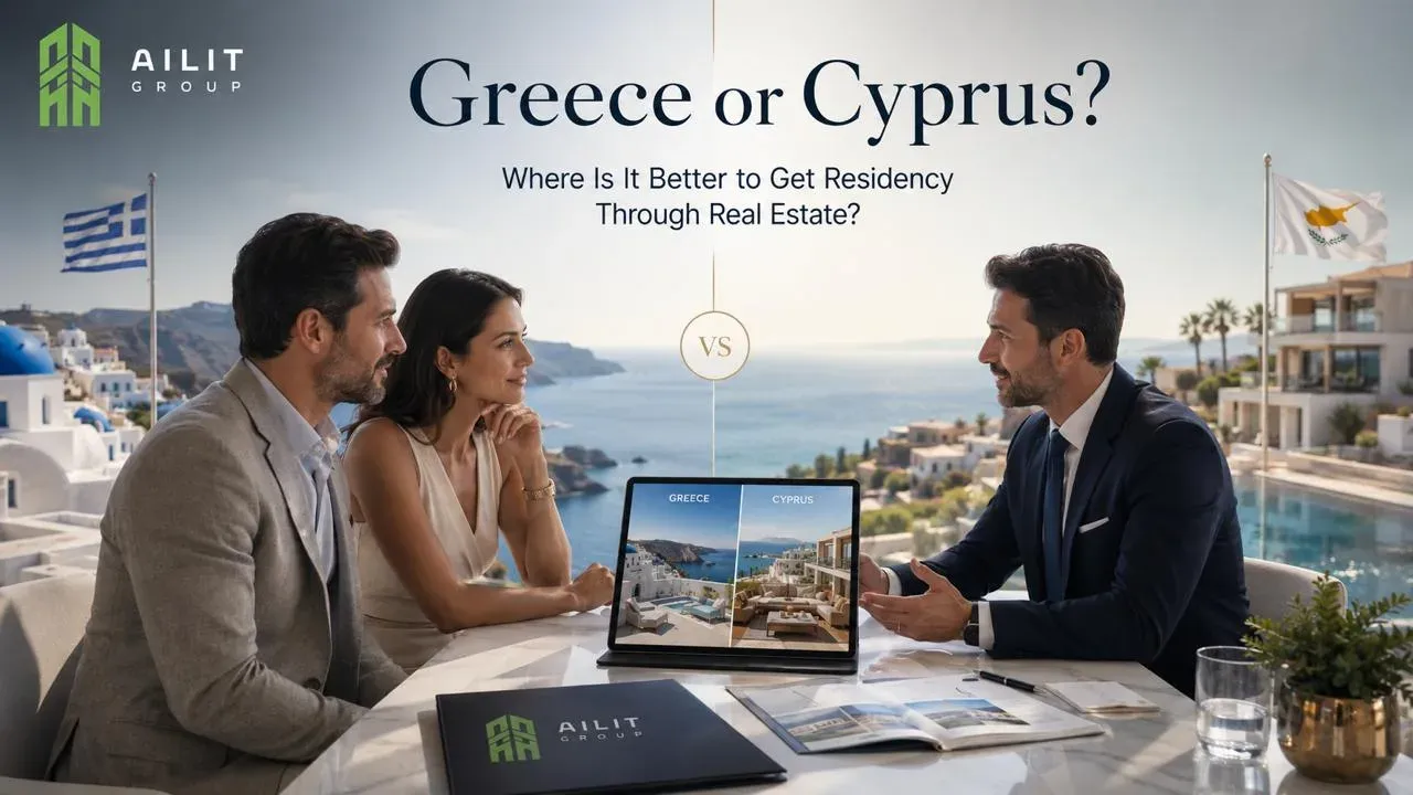 Greece or Cyprus: Where is it more profitable to obtain a residence permit through real estate?