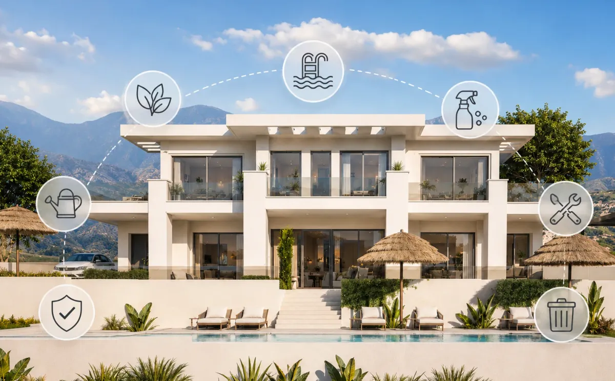How much does it cost to maintain a villa in Crete per year