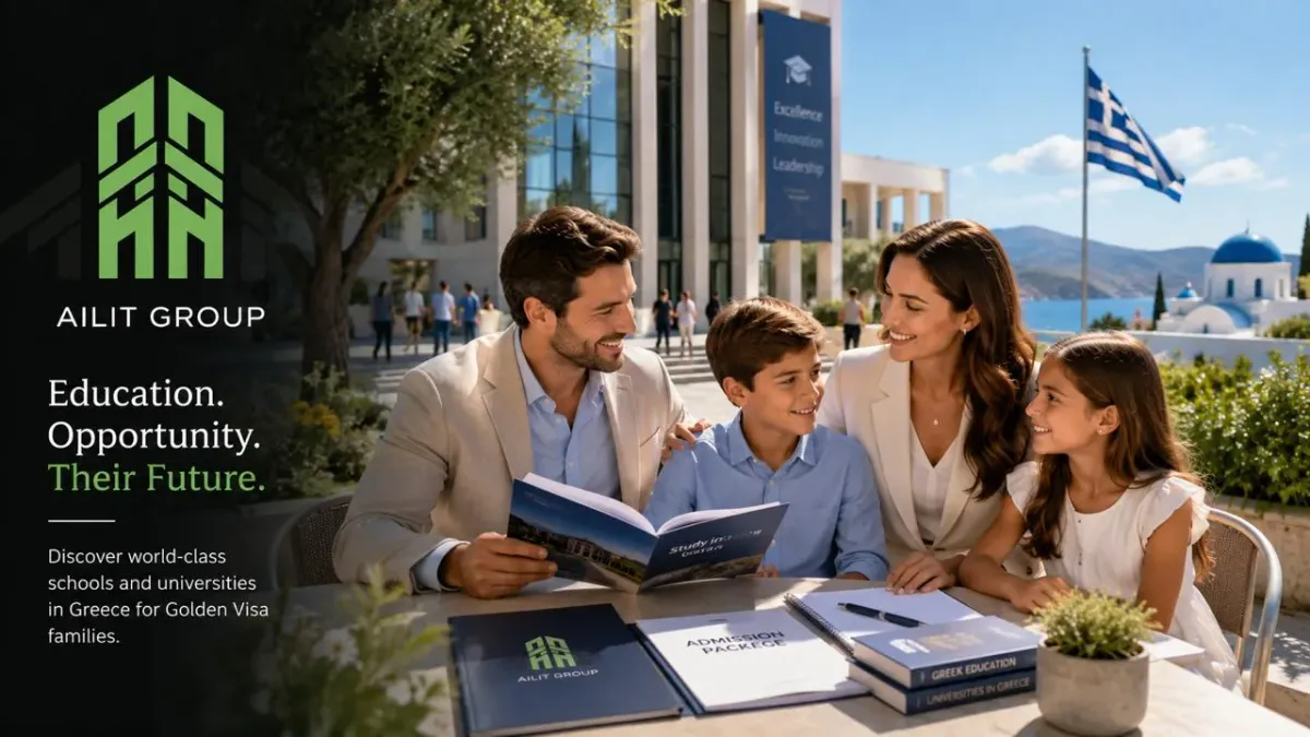 Schools and Universities in Greece for Golden Visa Holders