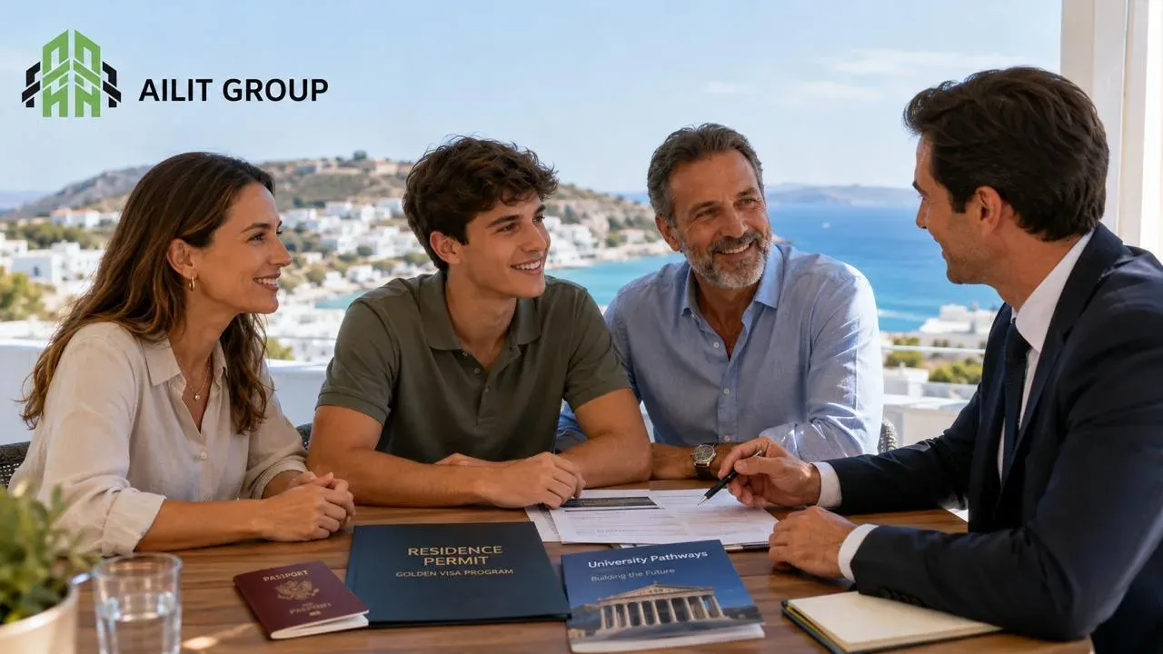 Child's Residence Permit After 21 Under the Greek Golden Visa