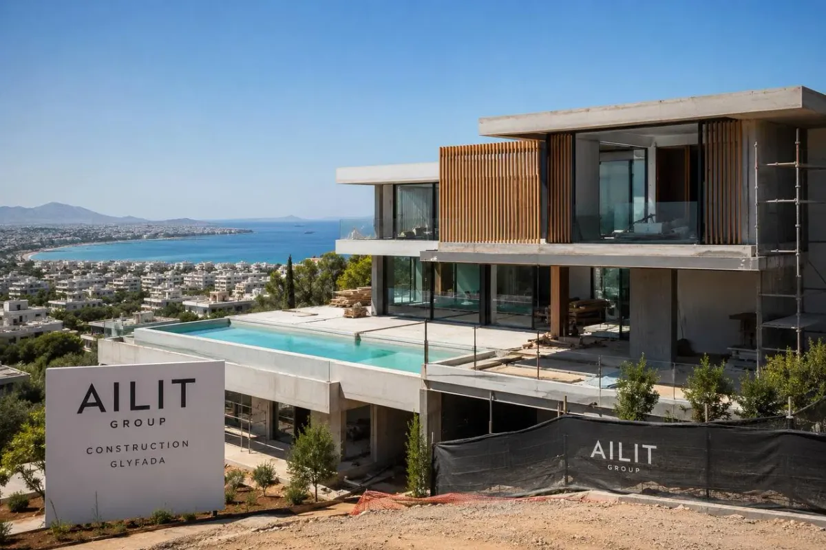 Real Estate Development in Glyfada: AILIT Group Projects on the Athenian Riviera