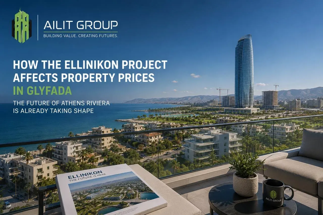 How the Ellinikon project affects real estate prices in Glyfada