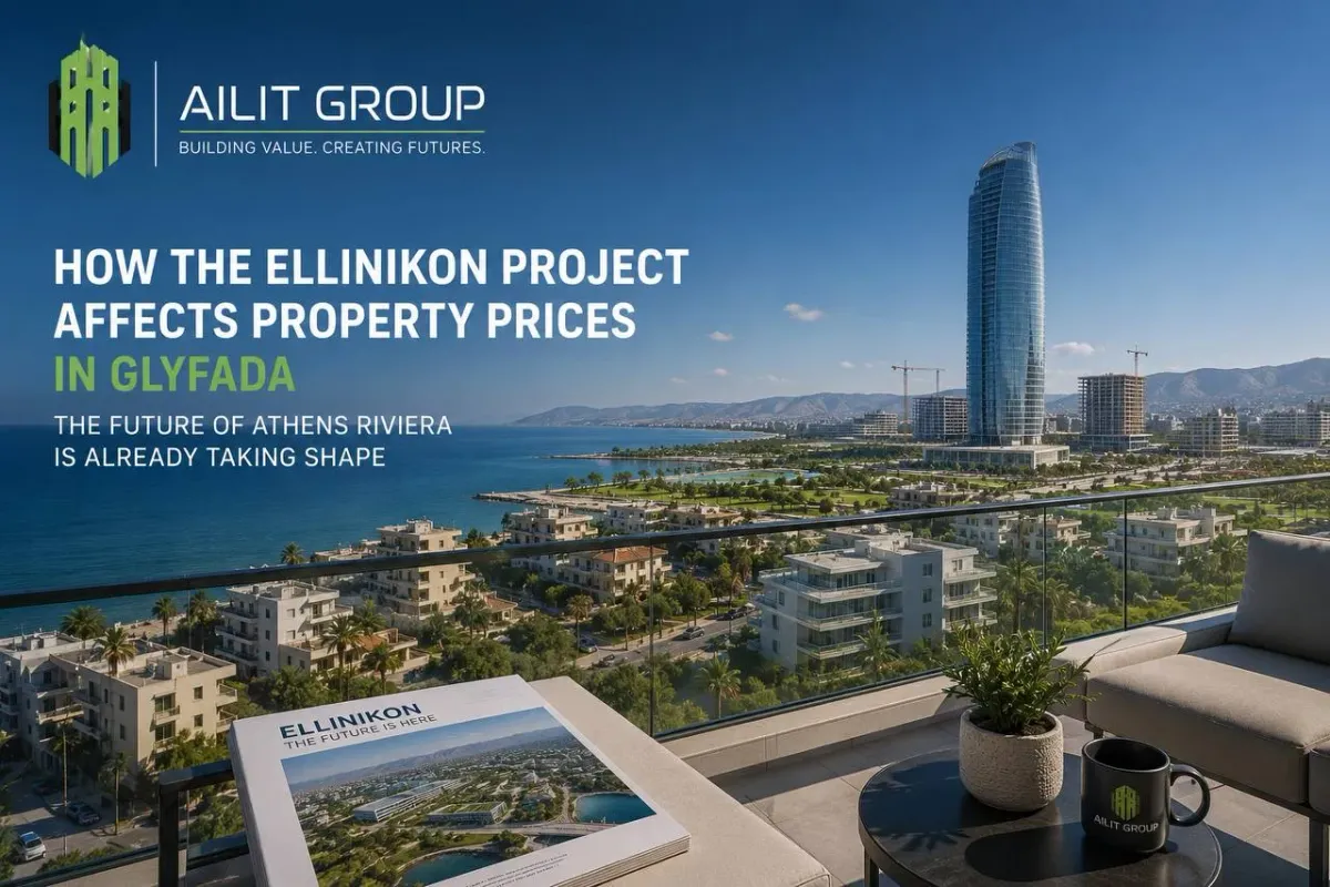 How the Ellinikon project affects real estate prices in Glyfada