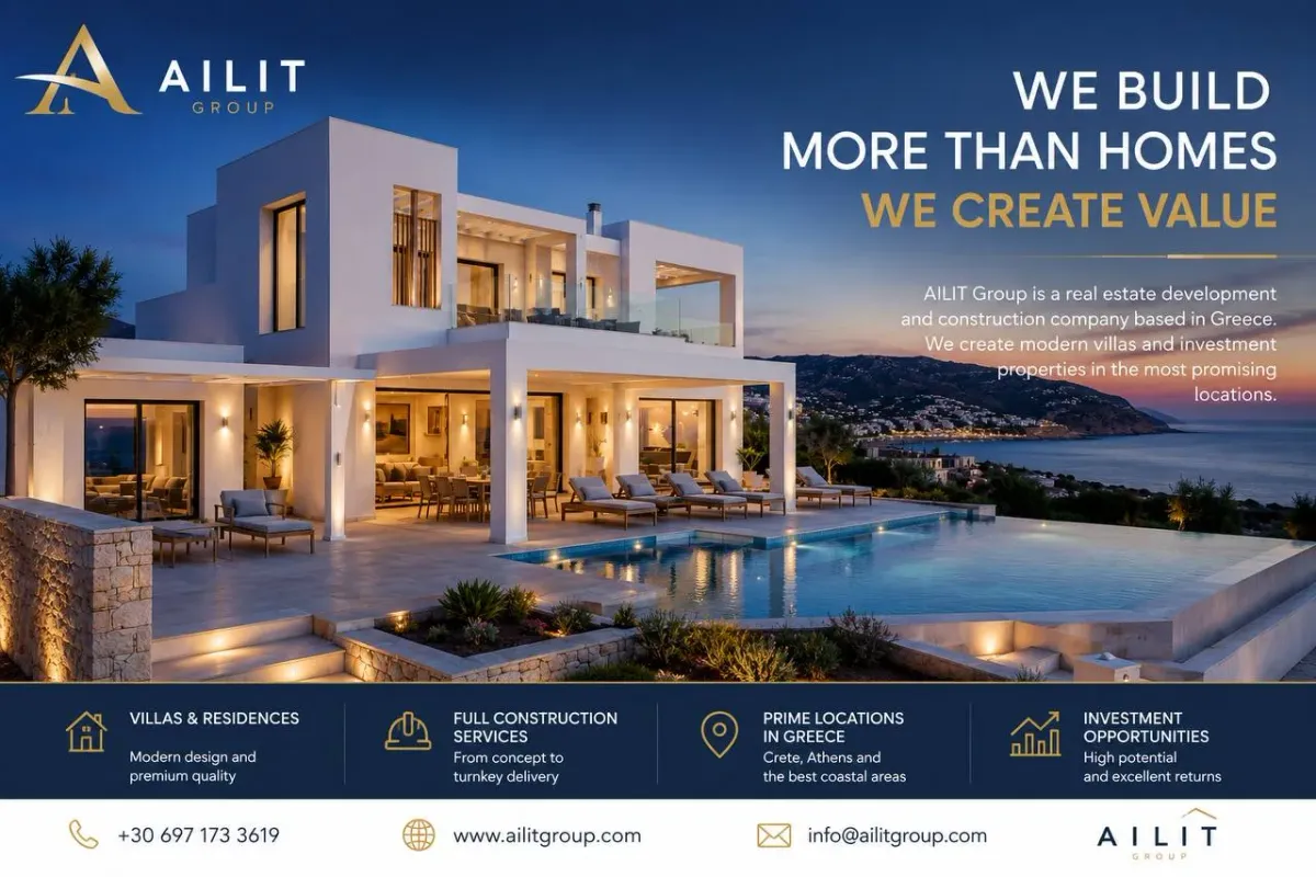 AILIT Group — A New Standard in Greek Real Estate Development