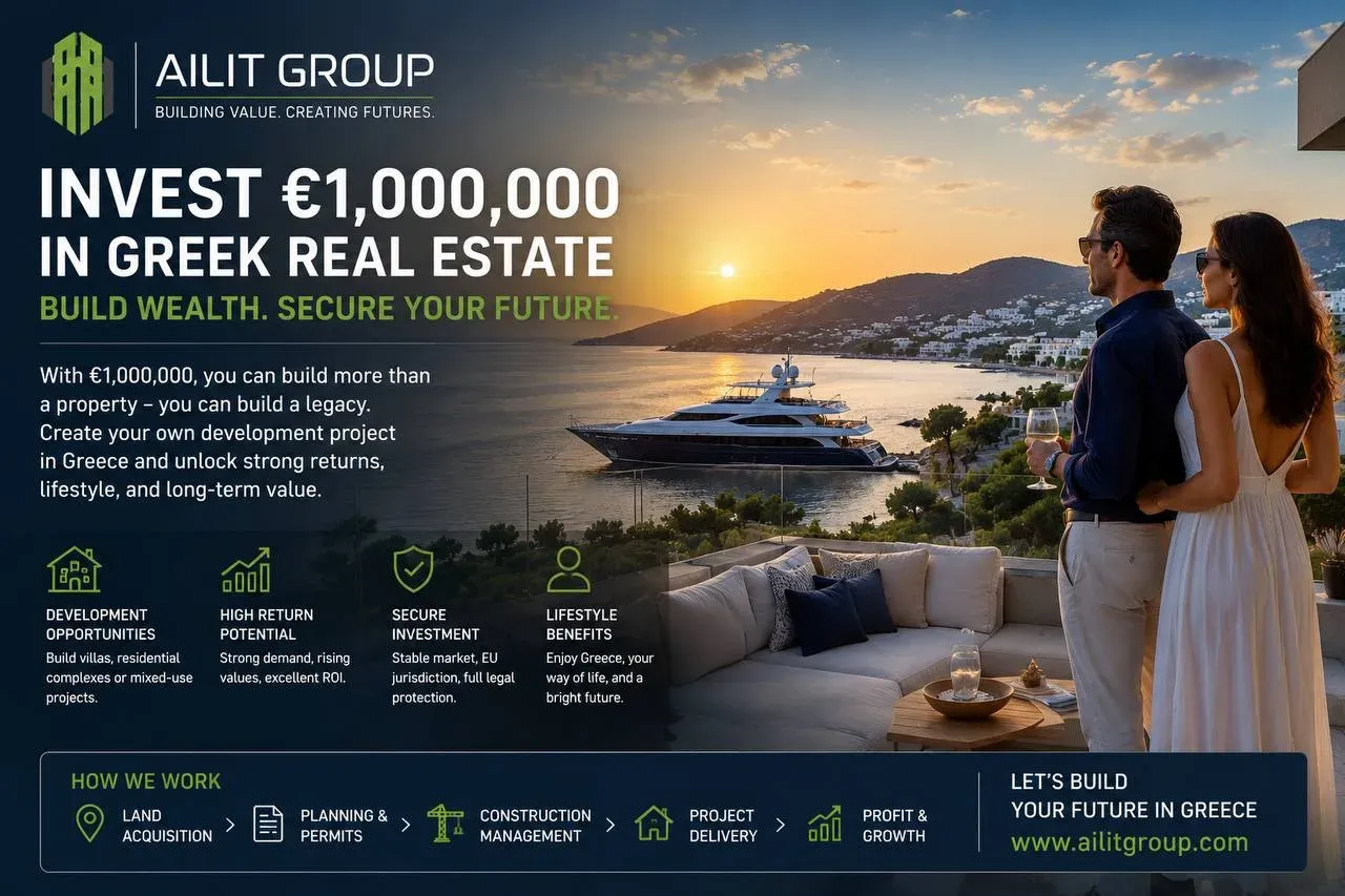How to Invest 1 Million Euros in Greek Real Estate: Capital Growth Strategies