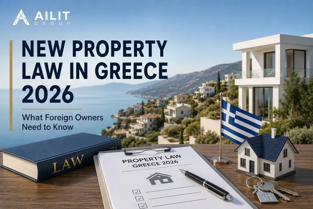 The New Hatzidakis Law: What Changes for Foreign Property Owners in Greece in 2026