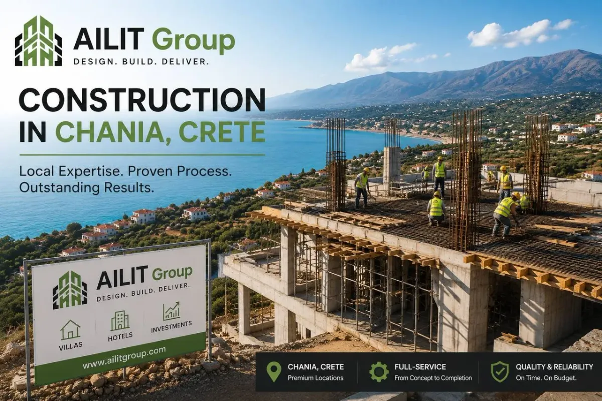 Construction in Chania: The Advantage of a Local Team and a Proven System