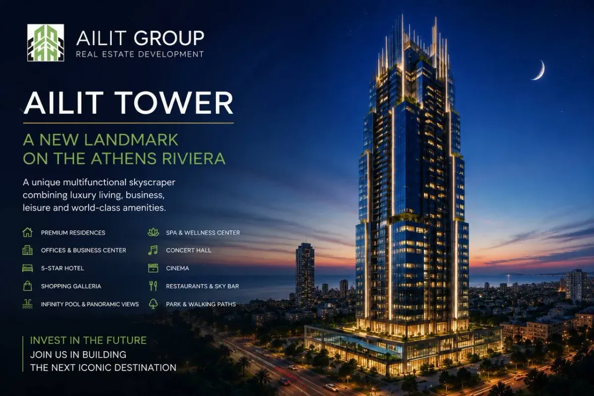 AILIT Tower: A New Symbol of the Athenian Riviera