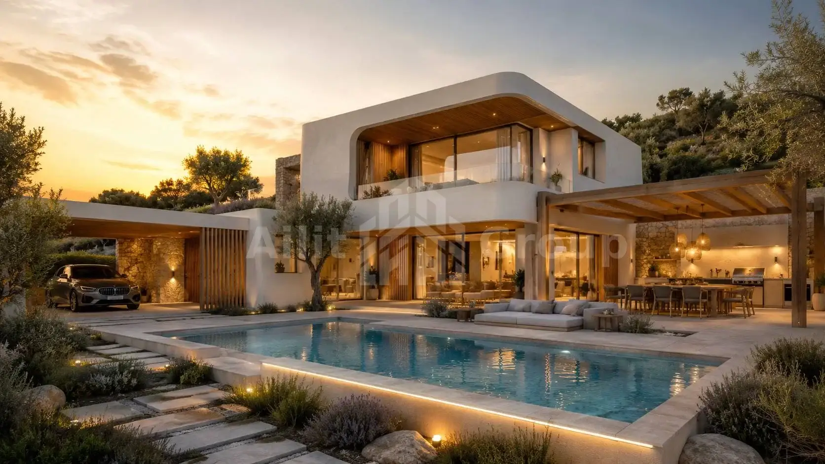 Villa Olive Silk