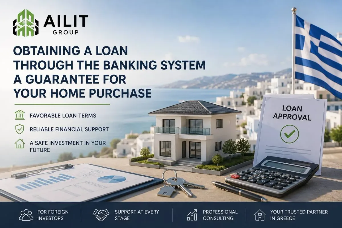 Mortgage in Greece for Foreigners in 2026: Can You Get a Real Estate Loan?