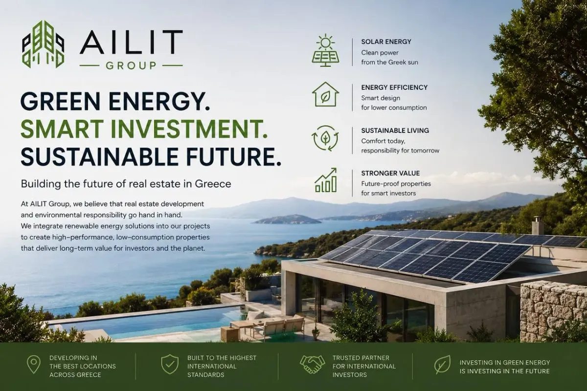 Energy-Efficient Construction in Greece: Why Building Just a Beautiful House Is No Longer Enough