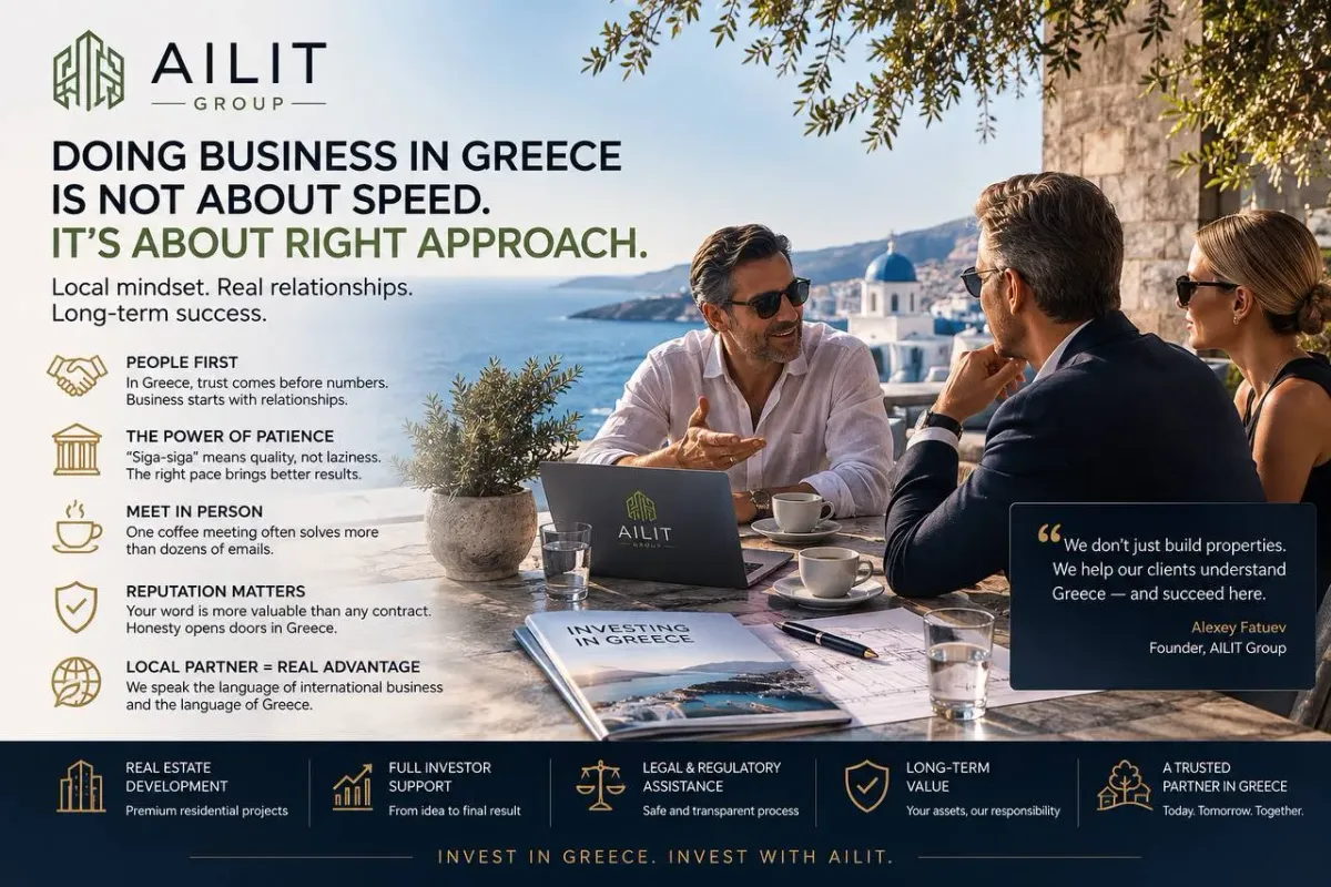 Why You Can't Do Business in Greece the Same Way as in CIS Countries