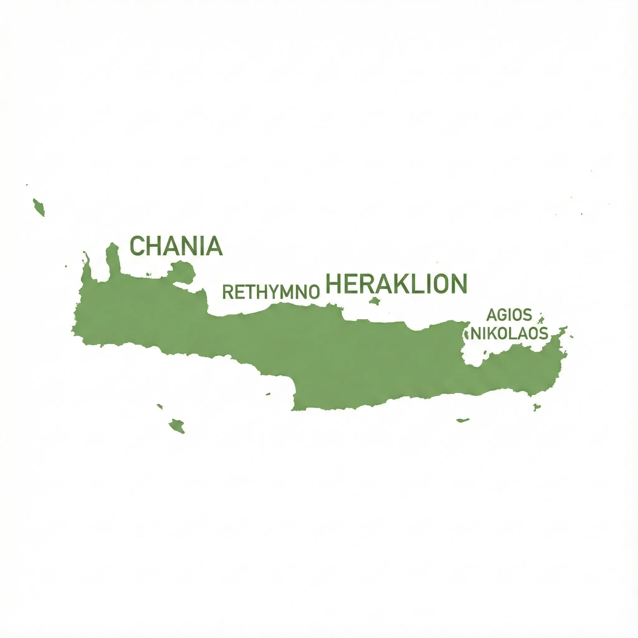 Crete Map