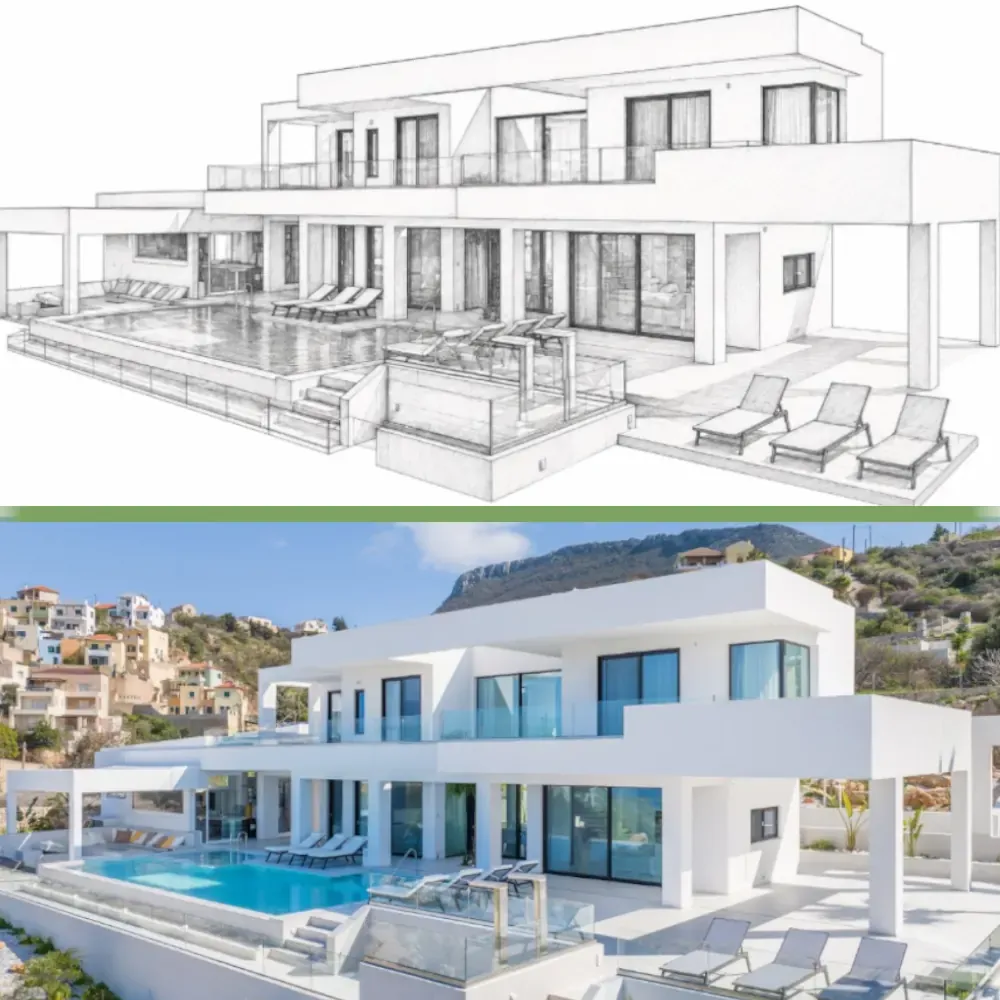 From investment idea to completed property in Greece